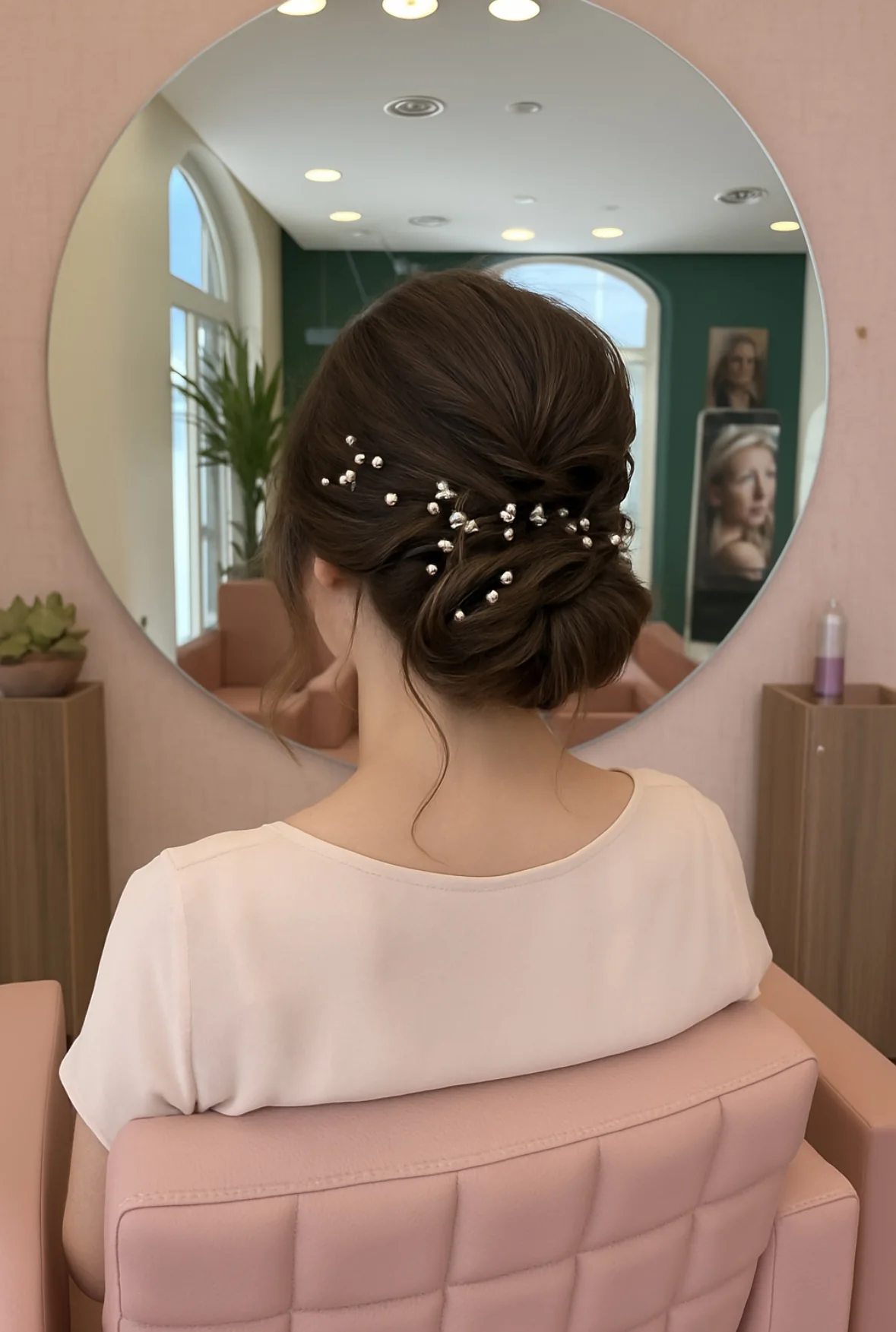 Acconciatura elegante GLAMS